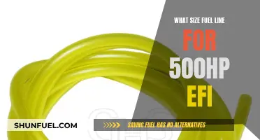 Fuel Line Size for 500HP EFI: The Definitive Guide