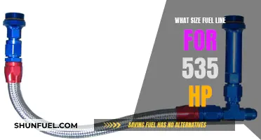 Fuel Line Size for 535 HP: What's the Right Fit?