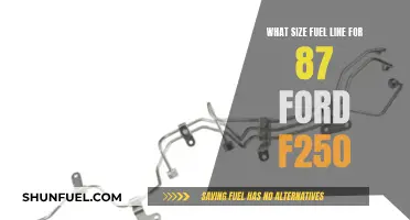Fuel Line Size for a Classic Ford F250