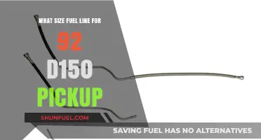 Perfect Fuel Line Size for Your 1992 Dodge D150 Pickup