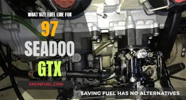 Fuel Line Size for 97 Seadoo GTX: The Definitive Guide