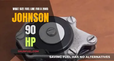 Fuel Line Size for 2005 Johnson 90 HP: The Right Fit