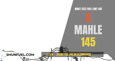 Mahle 145 Fuel Line: Choosing the Right Size