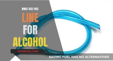 Fuel Line Size for Alcohol: Choosing the Right Diameter