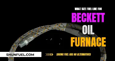 Fuel Line Size Guide for Beckett Oil Furnace