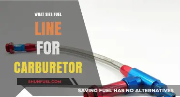 Choosing the Right Fuel Line Size for Your Carburetor: A Guide