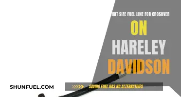 Fuel Line Sizing for Harley Davidson Crossovers