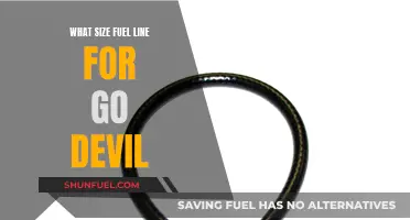 Devil's Fuel Line Size: The Definitive Guide