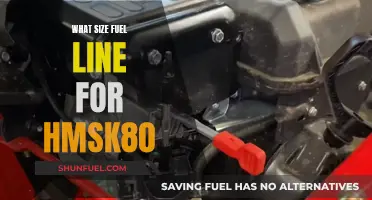 Fuel Line Size for HMSK80: Choosing the Right Fit