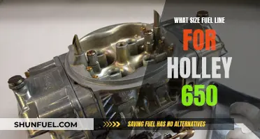 Fuel Line Size for Holley 650: Getting it Right