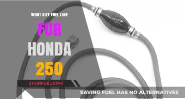 Honda 250 Fuel Line Size: Expert Guide to Choosing the Right Fit