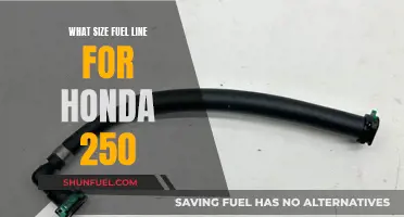 Fuel Line Size Guide for Honda 250: Get It Right