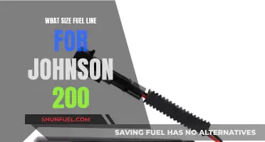 Fuel Line Size Guide for Johnson 200 Outboards