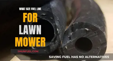 Fuel Line Size for Your Lawn Mower: Choosing the Right Fit