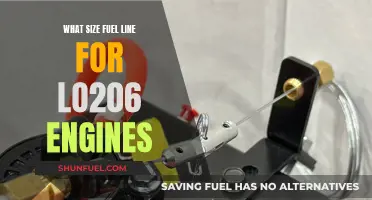 Fuel Line Size Guide for LO206 Engines: The Right Fit