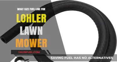 Fuel Line Sizing for Optimal Performance: Lohler Lawnmower Guide