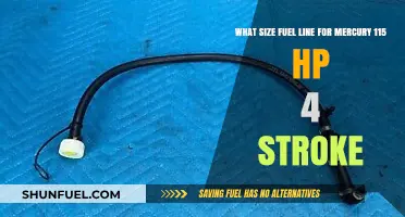 Mercury 115 HP 4-Stroke Fuel Line Sizing Guide