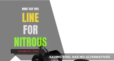 Fuel Line Sizing for Nitrous: The Optimal Diameter