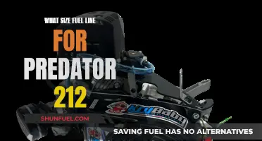 Fuel Line Size Guide for the Predator 212 Engine