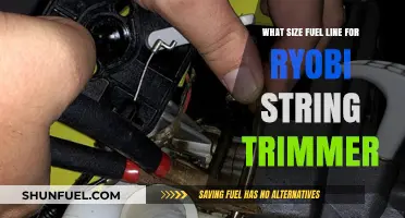 Optimal Fuel Line Size for Ryobi String Trimmer: A Guide