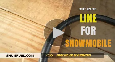 Snowmobile Fuel Line Sizing: A Comprehensive Guide