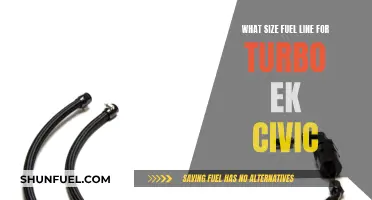 Fuel Line Size for Turbo EK Civic: The Definitive Guide