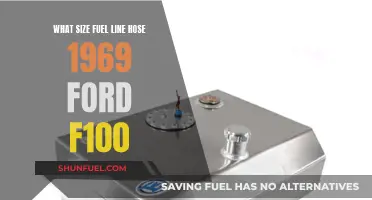 Fuel Hose Line Size for 1969 Ford F100: The Definitive Guide