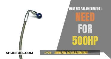 Fuel Hose Line Sizing for 500HP: Finding the Right Fit