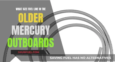Fuel Line Size for Older Mercury Outboards