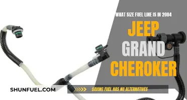 Fuel Line Size for 2004 Jeep Grand Cherokee: All Details