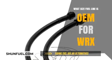 WRX Fuel Line: Discover the Perfect OEM Size