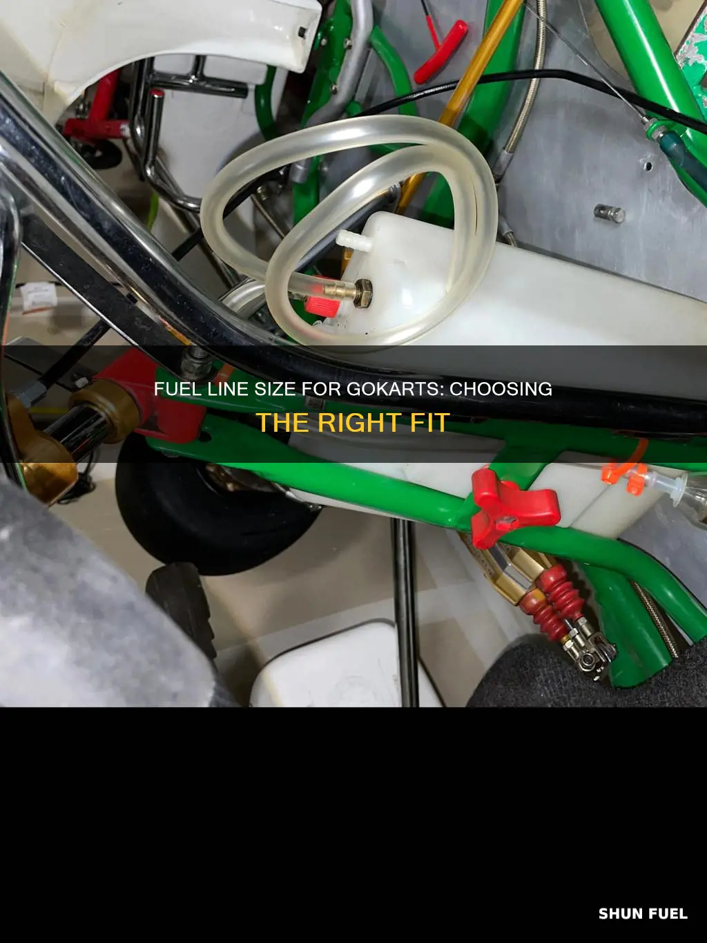 what size fuel line is on a gokart