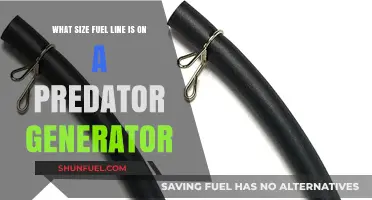 Fuel Line Size for Predator Generators: A Quick Guide