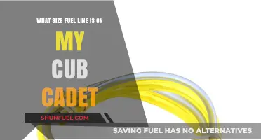 Cub Cadet Fuel Line: Size Guide for Optimal Performance