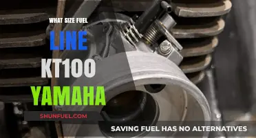 Fuel Line Size for Your Yamaha KT100: What You Need to Know