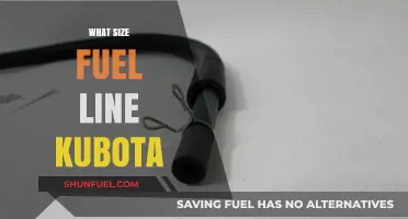 Finding the Perfect Fuel Line Size for Your Kubota