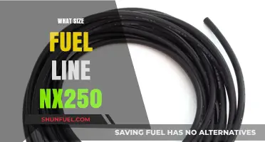 Finding the Perfect Fuel Line for Your NX250