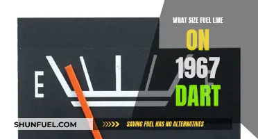 Fuel Line Size Guide for the Classic 1967 Dart