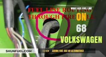 Fuel Line Size for 68 Volkswagen: Essential Guide