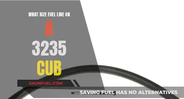 Fuel Line Size for a 3235 Cub: What You Need to Know