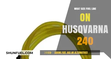 Finding the Perfect Fit: Husqvarna 240 Fuel Line Dimensions