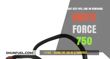 Kawasaki Brute Force 750 Fuel Line Sizing Guide