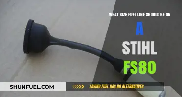 Stihl FS80 Fuel Line Size: Expert Guide