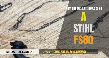 Stihl FS80 Fuel Line: Choosing the Right Size