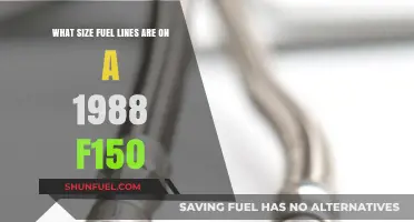 1988 F150 Fuel Line Sizes: A Comprehensive Guide