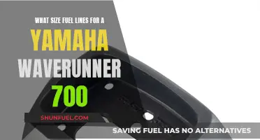 Fuel Line Size Guide for Yamaha Waverunner 700 Performance