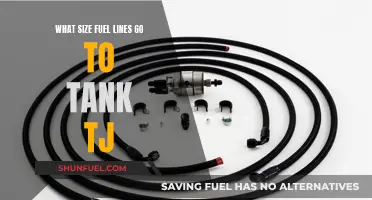 Fuel Line Sizing for Jeep Wrangler TJ Tanks