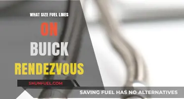 Buick Rendezvous Fuel Line Sizing: A Comprehensive Guide