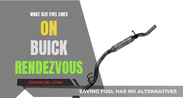 Fuel Line Sizing for Buick Rendezvous: A Comprehensive Guide