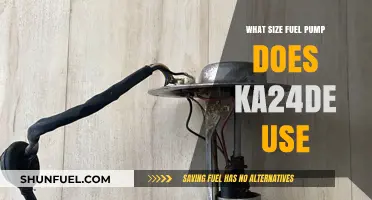 KA24DE Fuel Pump Size Guide: Optimal Performance and Compatibility